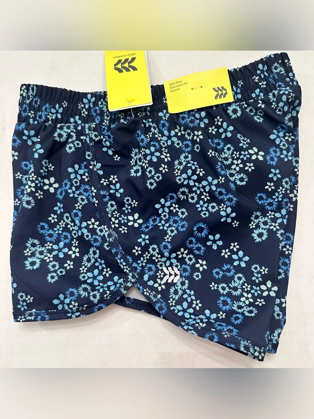 2 Pairs of Girls All In Motion Athletic Shorts, Size S (6/7) NWT's